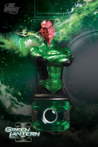 DC Comics Sinestro Green Lantern Movie Mini-Bust